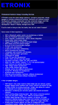 Mobile Screenshot of etronix.com